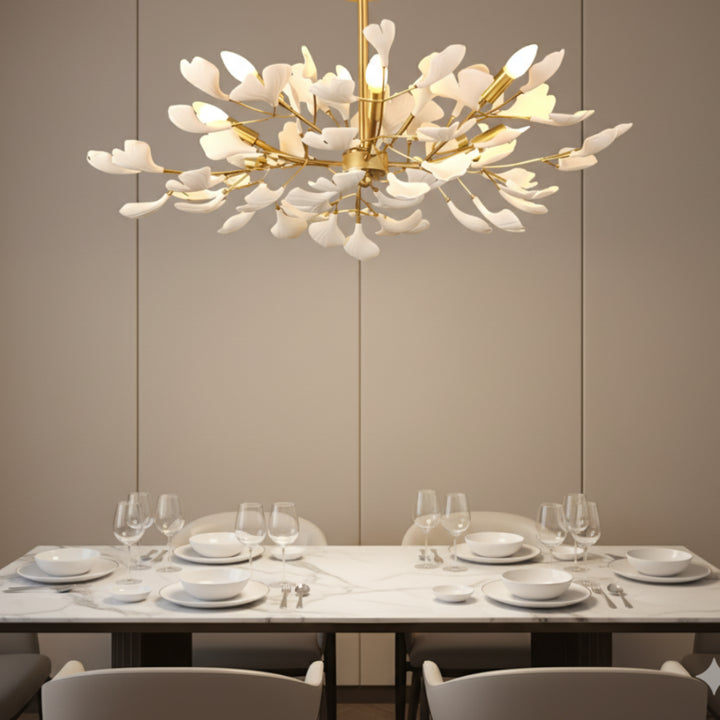 Rumi Gingko Chandelier 4