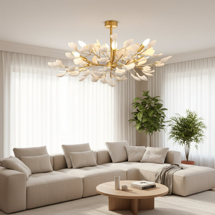 Rumi Gingko Chandelier 6