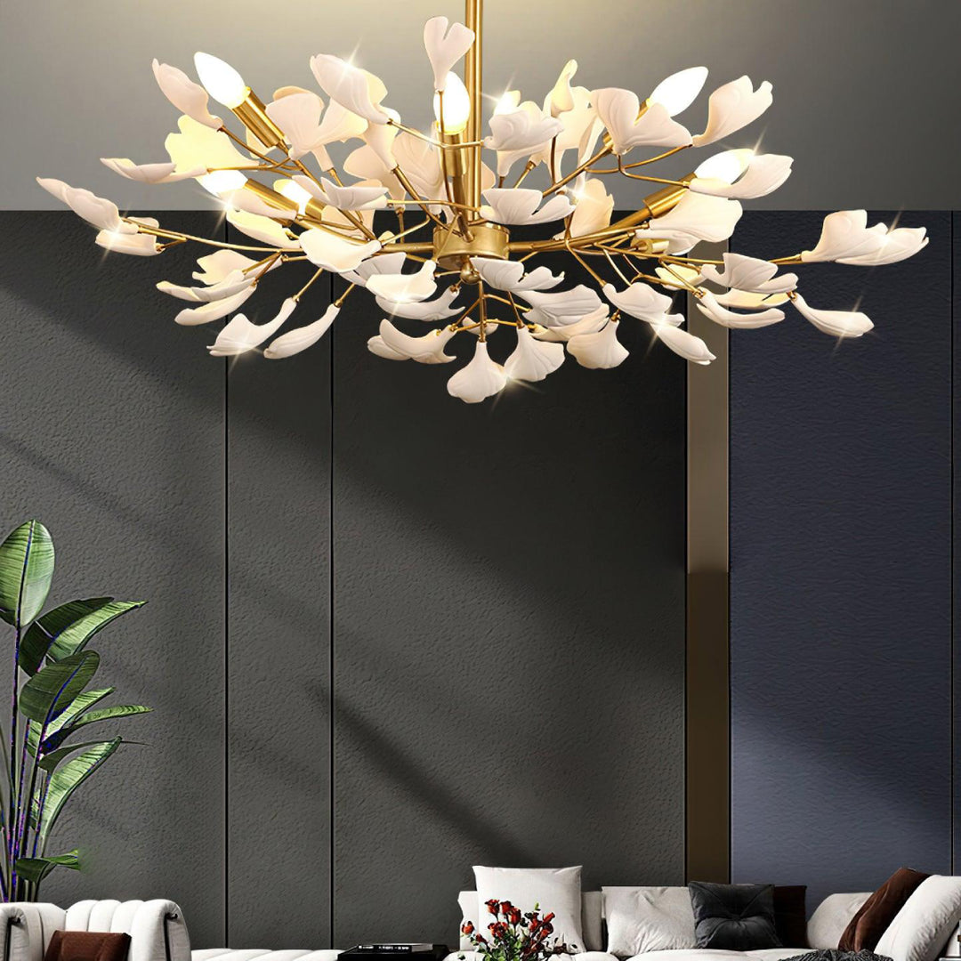 Rumi Gingko Chandelier 9