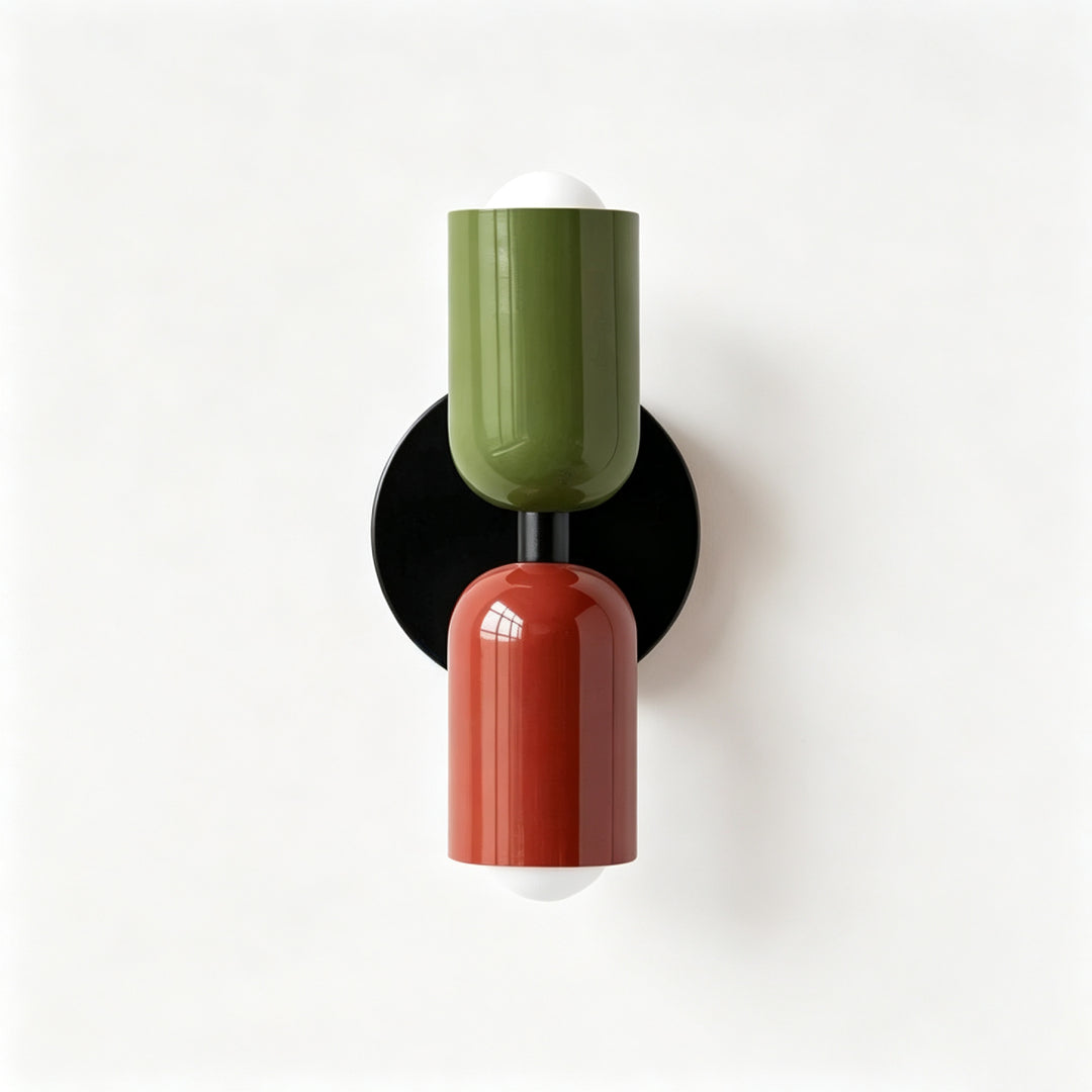 Ruvano Double Cylinder Wall Lamp 14