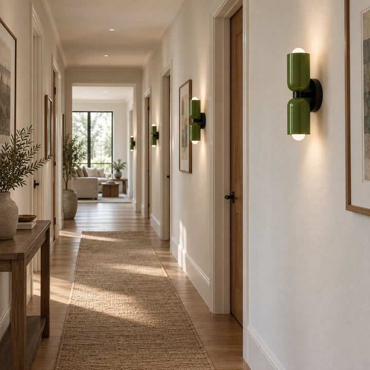 Ruvano Double Cylinder Wall Lamp 2