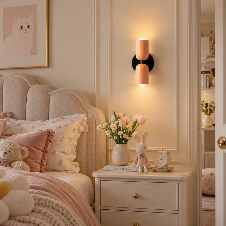Ruvano Double Cylinder Wall Lamp 24