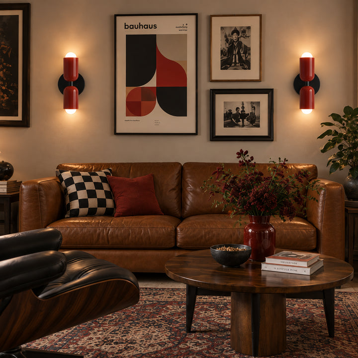 Ruvano Double Cylinder Wall Lamp 3