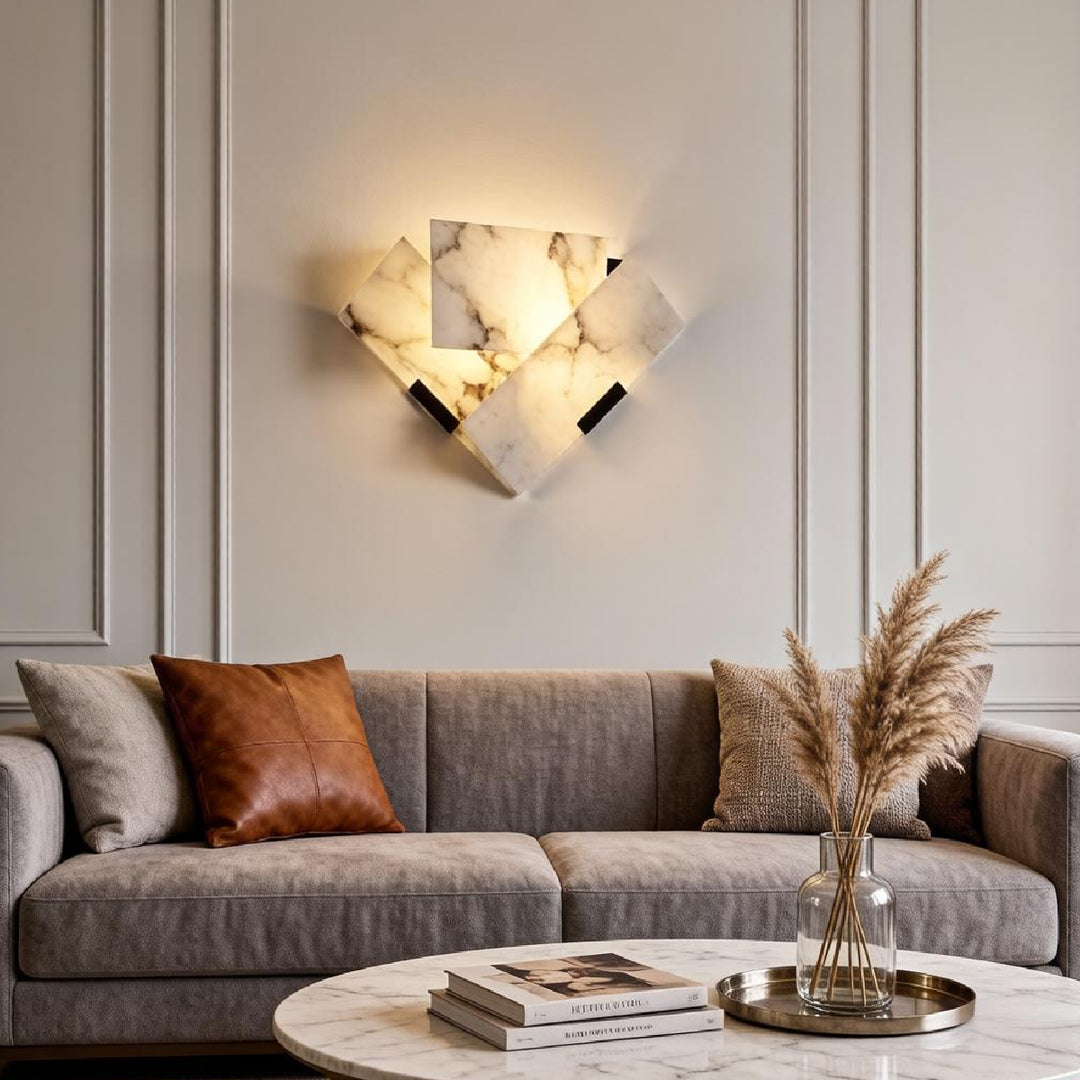  Sanbia Alabaster Wall Lamp 9