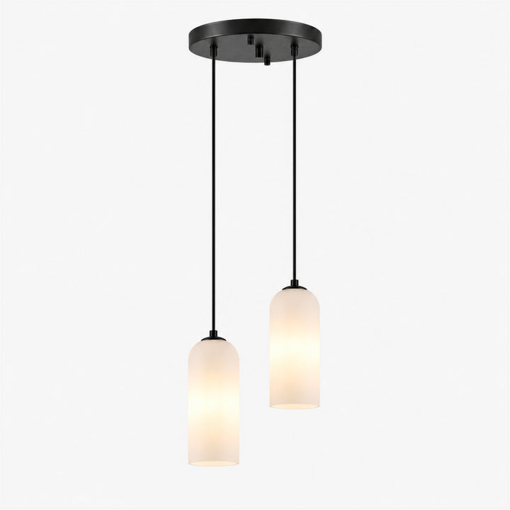 Selia Tube Alabaster Chandelier 16