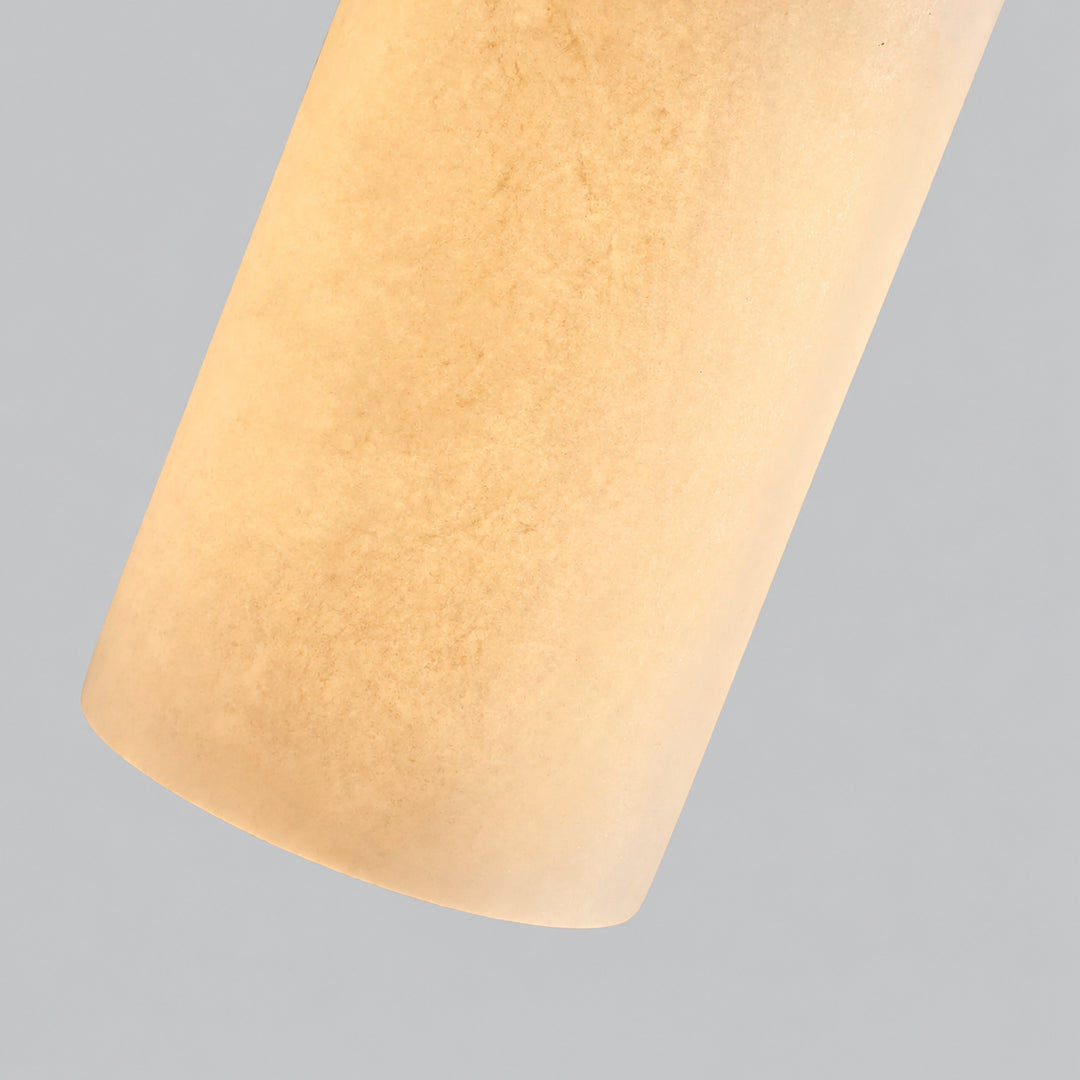 Selia Tube Alabaster Chandelier 23