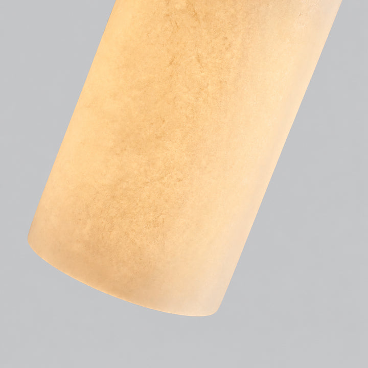 Selia Tube Alabaster Chandelier 23