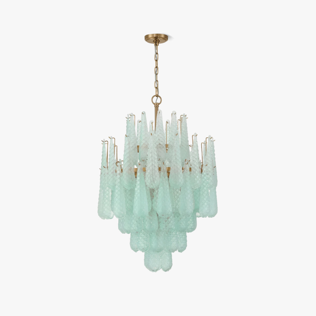 Sergio Murano Glass Chandelier 1