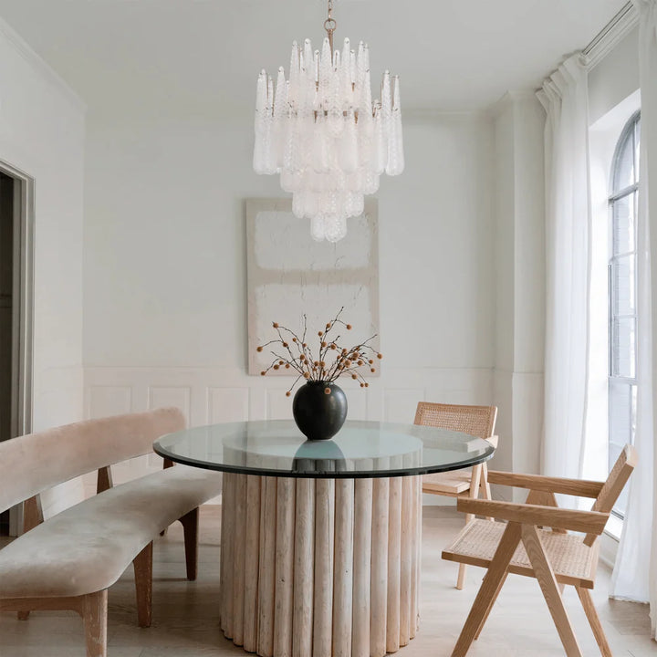 Sergio Murano Glass Chandelier 10