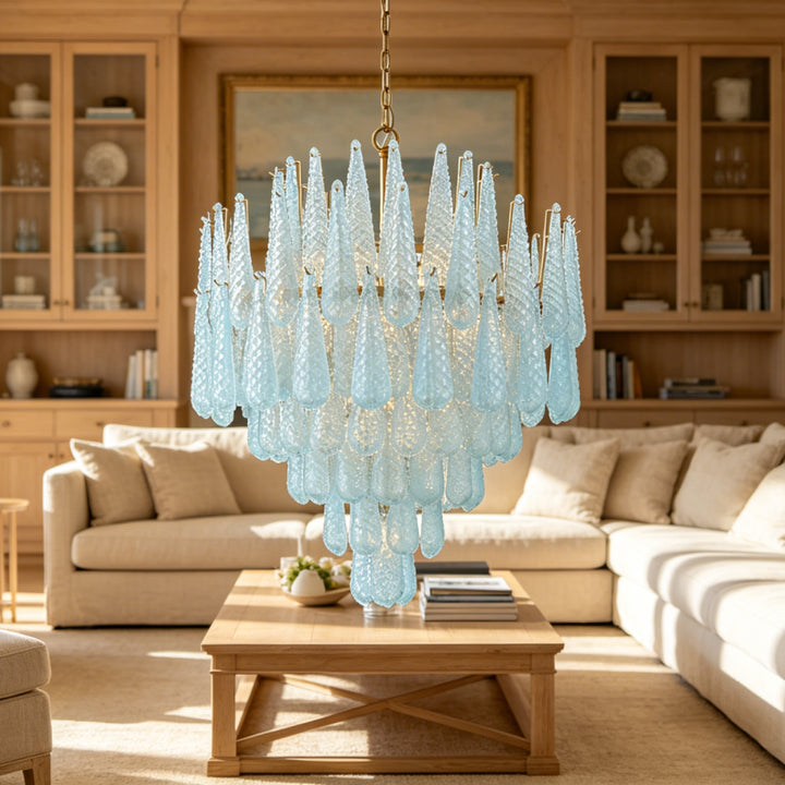 Sergio Murano Glass Chandelier 13