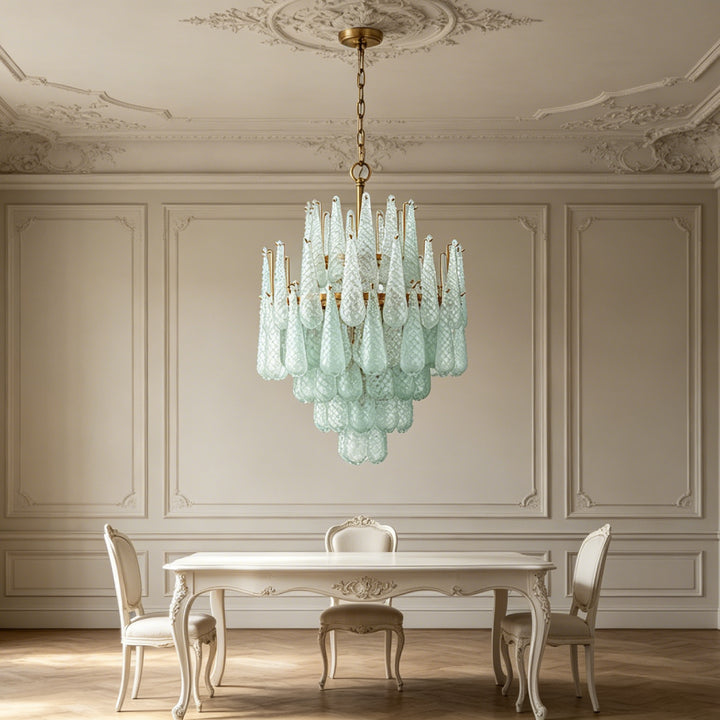 Sergio Murano Glass Chandelier 15