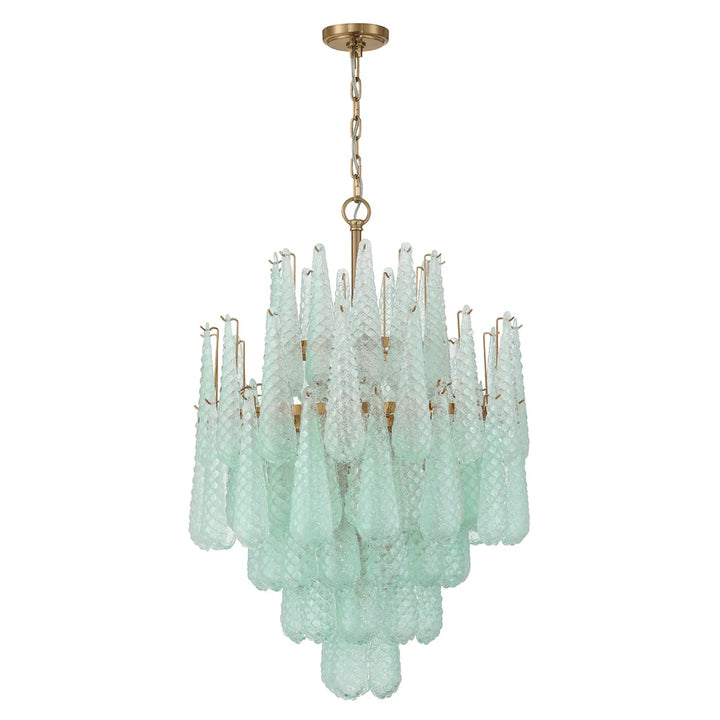 Sergio Murano Glass Chandelier 2