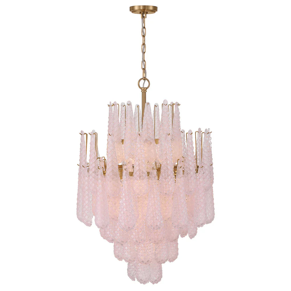 Sergio Murano Glass Chandelier 4