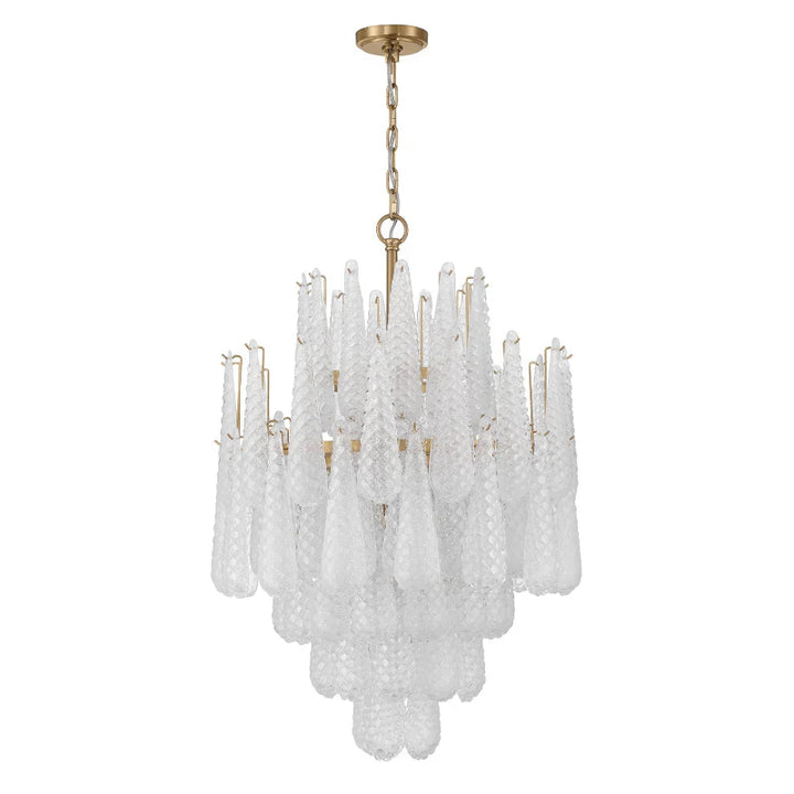Sergio Murano Glass Chandelier 5