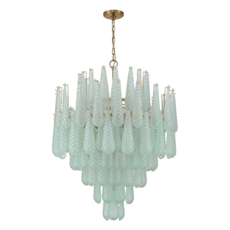 Sergio Murano Glass Chandelier 6
