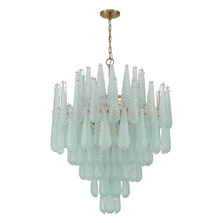 Sergio Murano Glass Chandelier 6