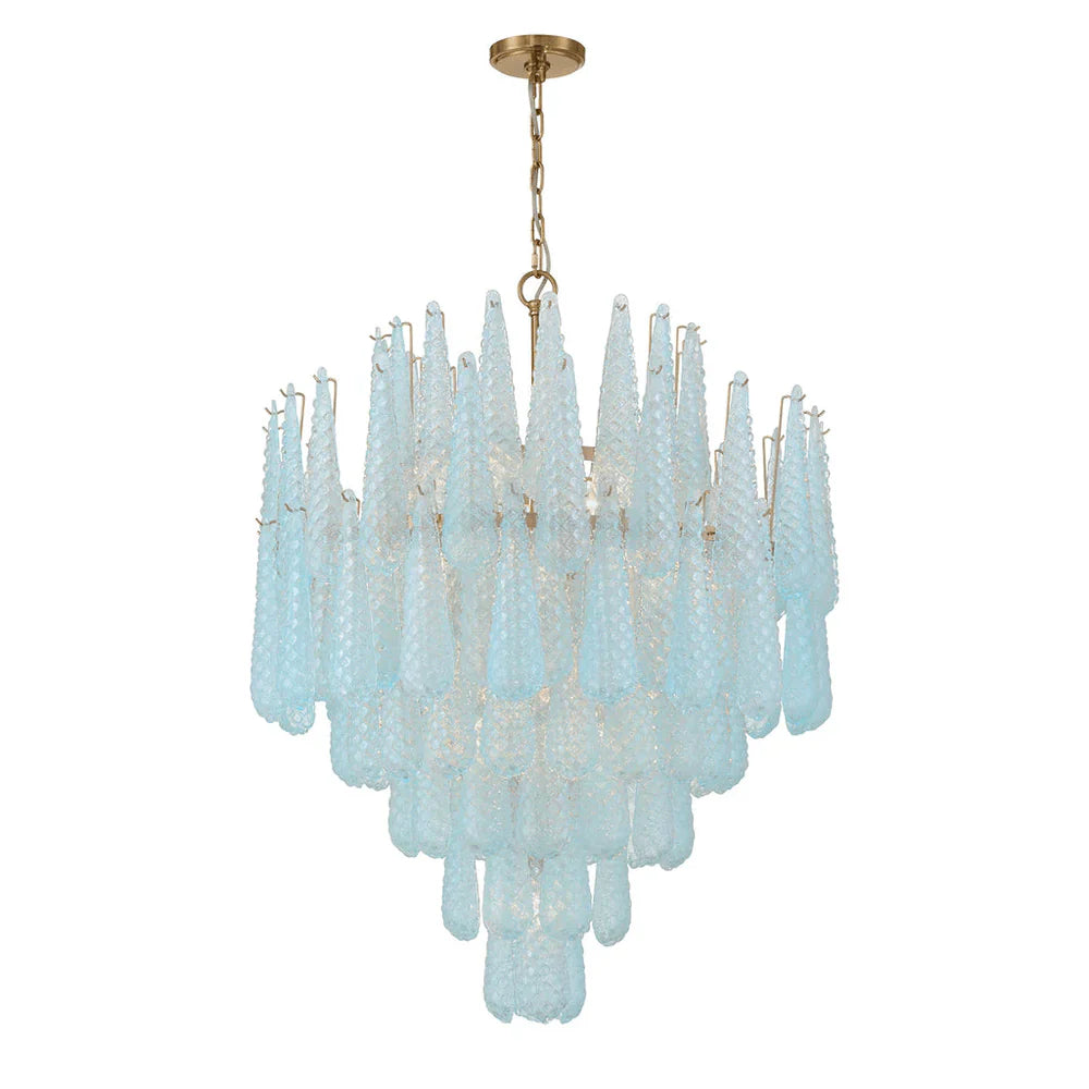 Sergio Murano Glass Chandelier 7