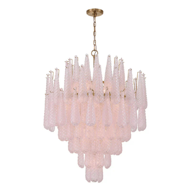 Sergio Murano Glass Chandelier 8