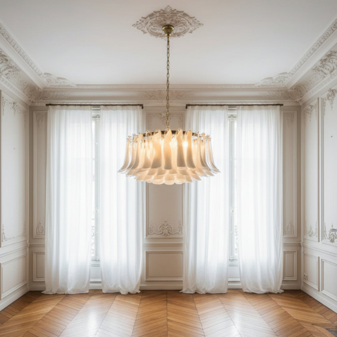 Silica Murano Glass Chandelier