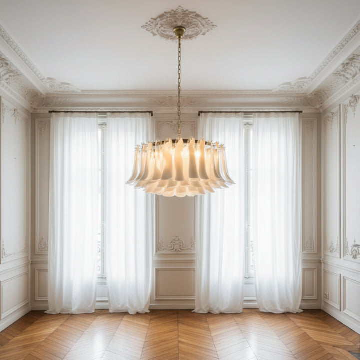 Silica Murano Glass Chandelier