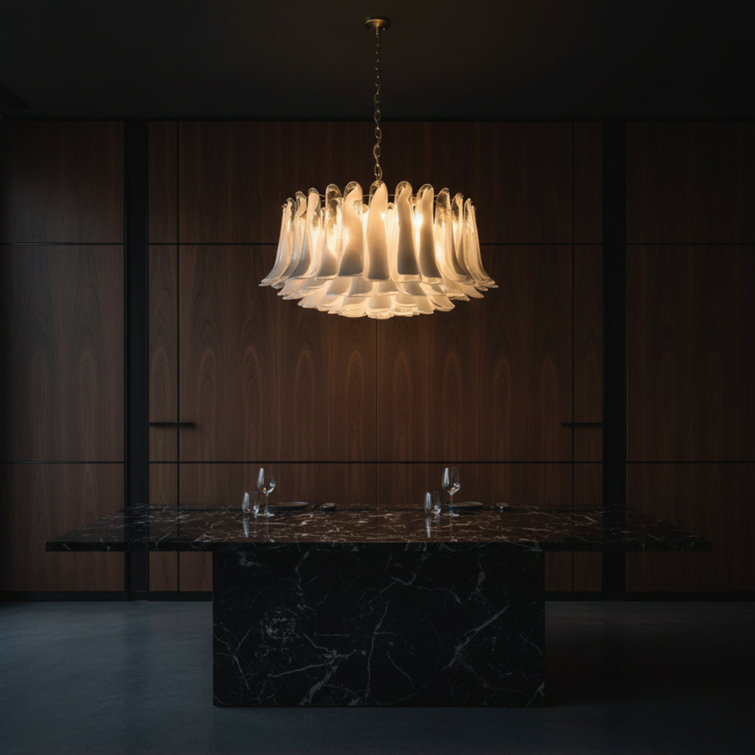 Silica Murano Glass Chandelier