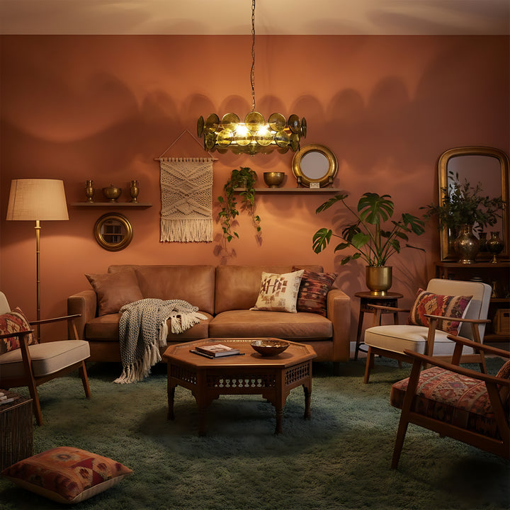 Solara Amber Chandelier 14
