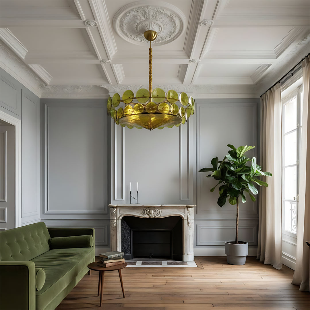 Solara Amber Chandelier 15