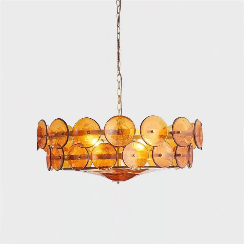 Solara Amber Chandelier 2