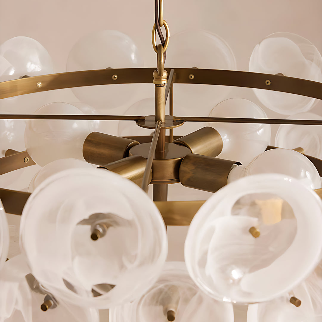Solara Amber Chandelier 20