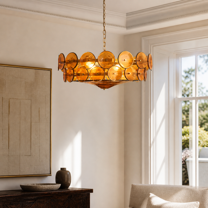 Solara Amber Chandelier 23