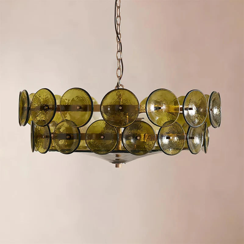 Solara Amber Chandelier 5