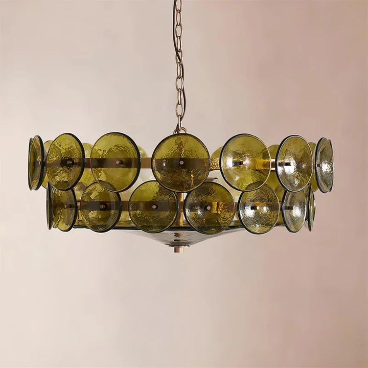 Solara Amber Chandelier 5