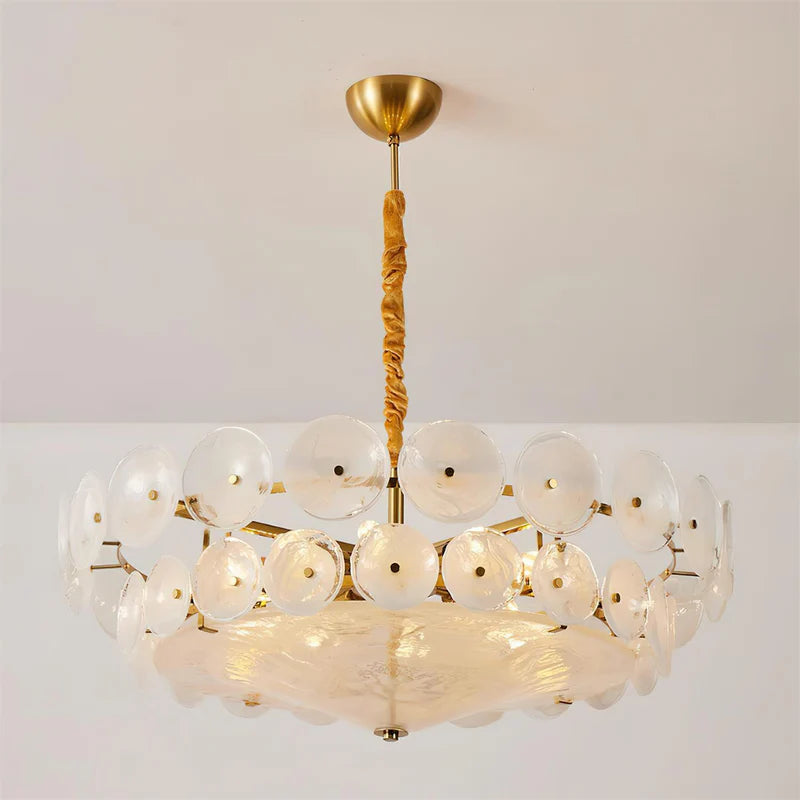 Solara Amber Chandelier 9