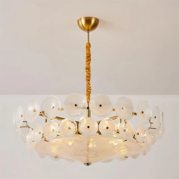 Solara Amber Chandelier 9