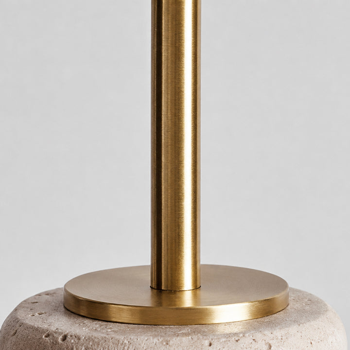 Solene Travertine Globe Pendant Light 10
