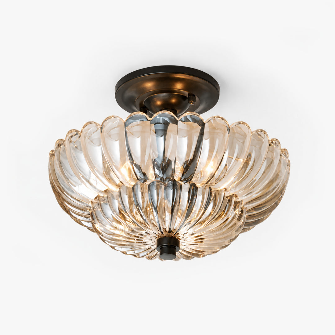 Solvara Glass Ceiling Light 1