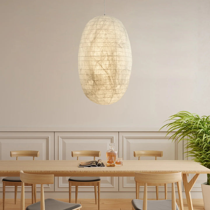 Sophia Silk Pendant Lamp 10