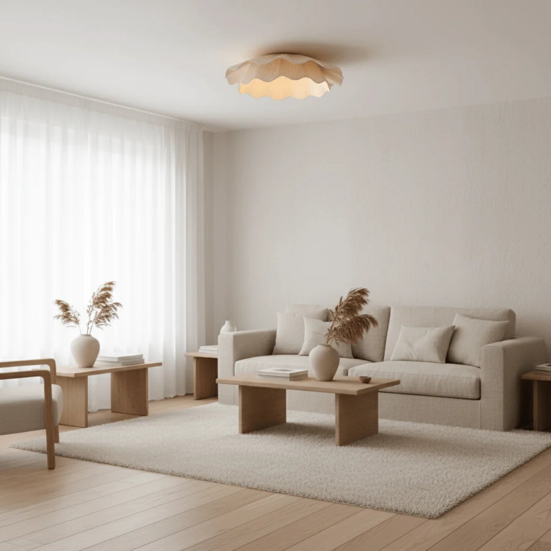 Soraevyn Pleated Ceiling Lamp 4