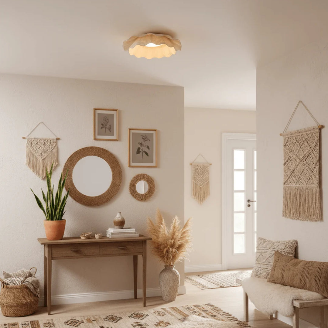 Soraevyn Pleated Ceiling Lamp 7