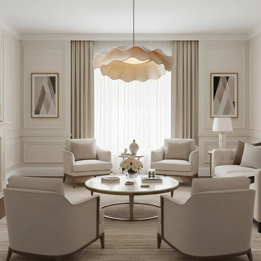 Soraevyn Pleated Pendant Light 7