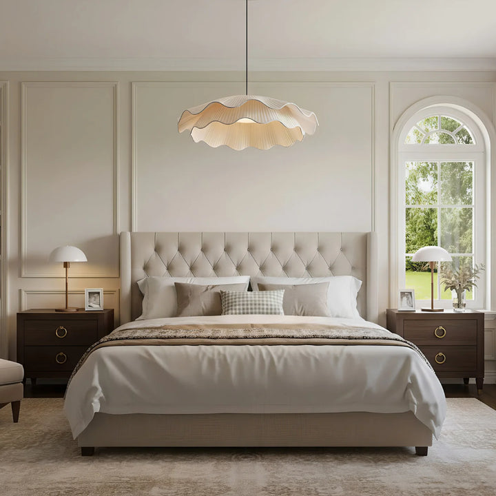Soraevyn Pleated Pendant Light 8