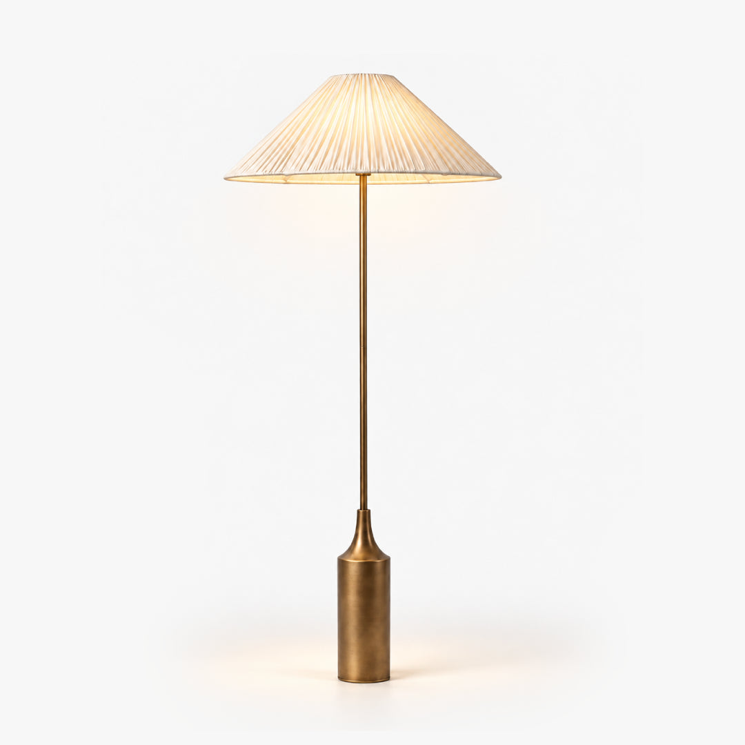 Sorvella Pleated Shade Floor Lamp 1