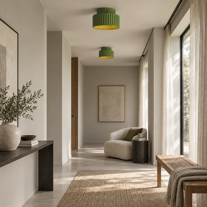 Sovenza Ribbed Ceiling Lamp 3
