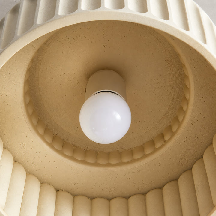 Sovenza Ribbed Ceiling Lamp 5