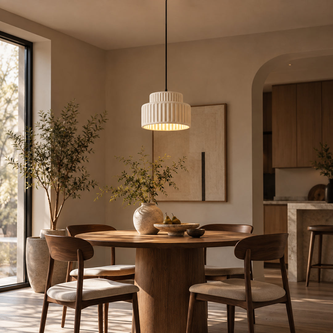 Sovenza Ribbed Pendant Lamp 8