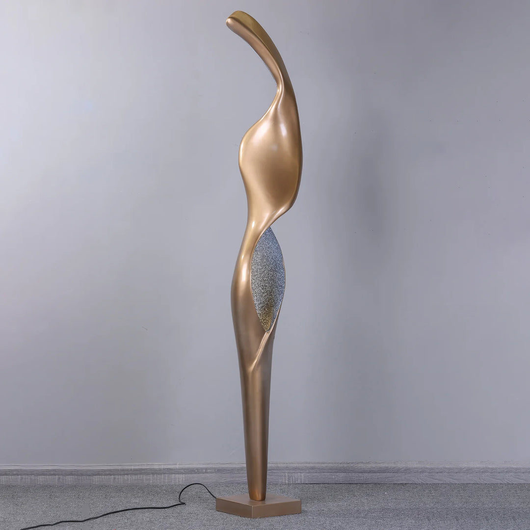 Spiral Sculpture Floor Lamp 10