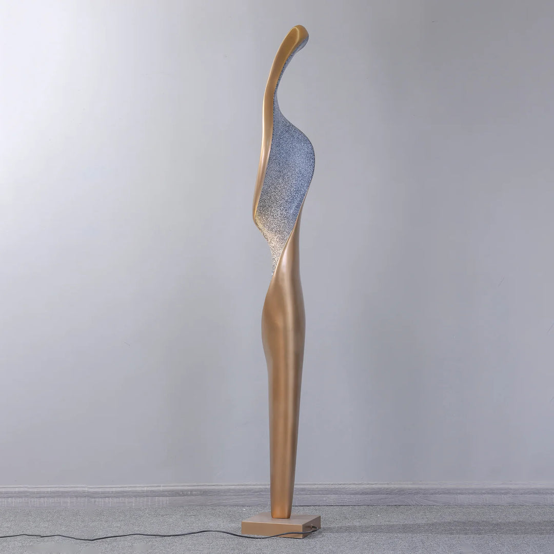 Spiral Sculpture Floor Lamp 11