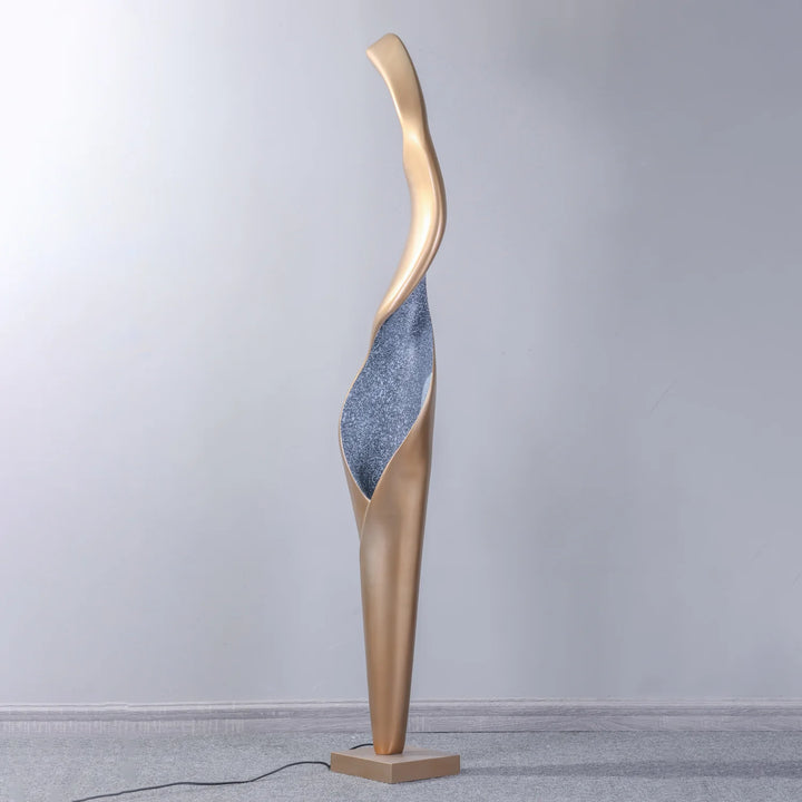 Spiral Sculpture Floor Lamp 12