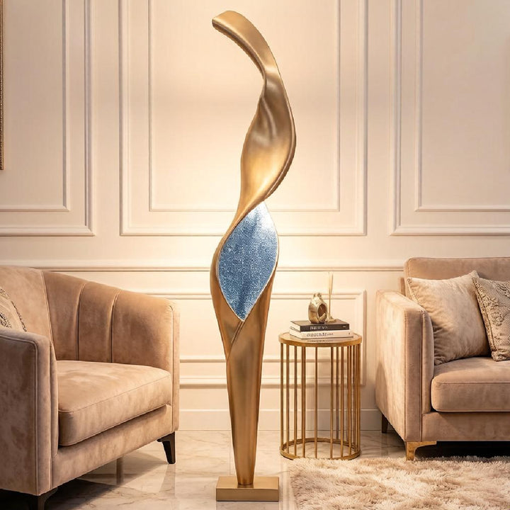 Spiral Sculpture Floor Lamp 5