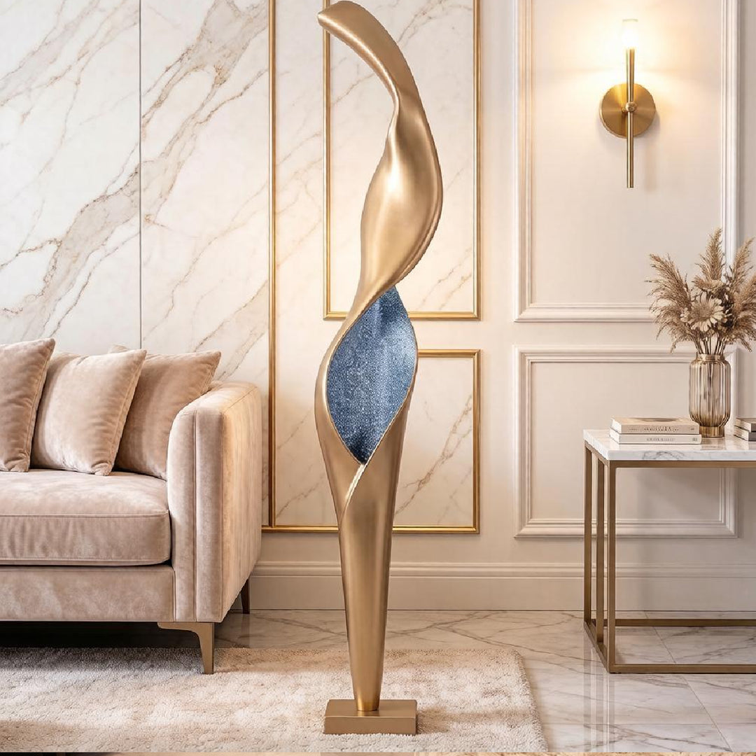 Spiral Sculpture Floor Lamp 6